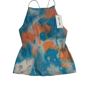 Bimba Y Lola Strappy Halter top, NWT, M